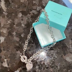 Return To Tiffany & Co. Heart Tag Toggle Necklace